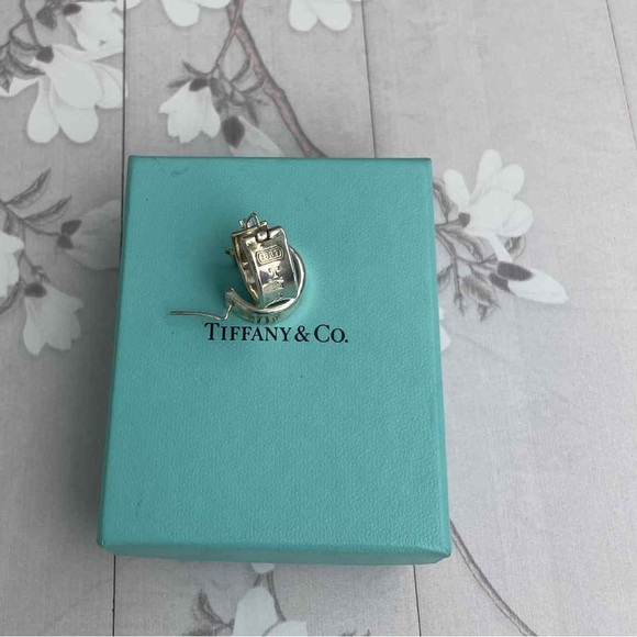 Tiffany & Co. Jewelry - Vintage 1997 Tiffany & Co 1837 925 Sterling Silver Huggie Hoop Earrings